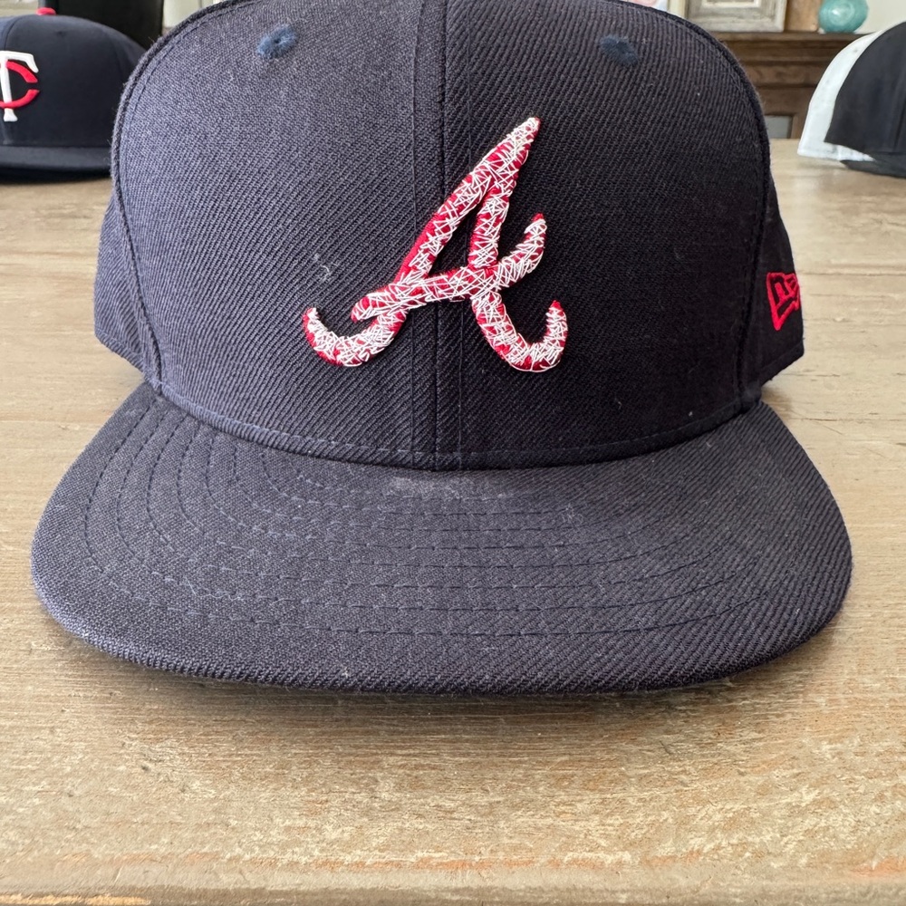 New Era Navy Atlanta Braves Cap